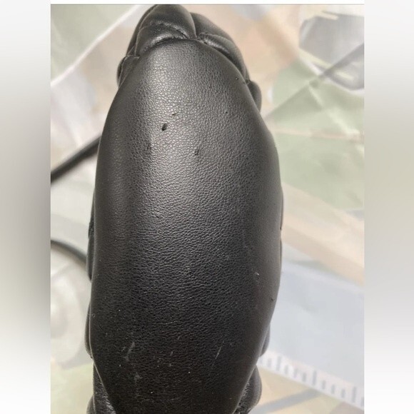 CALVIN KLEIN QUILTED FAUX LEATHER CROSS BODY PURSE SMALL BAG Black - Picture 10 of 10